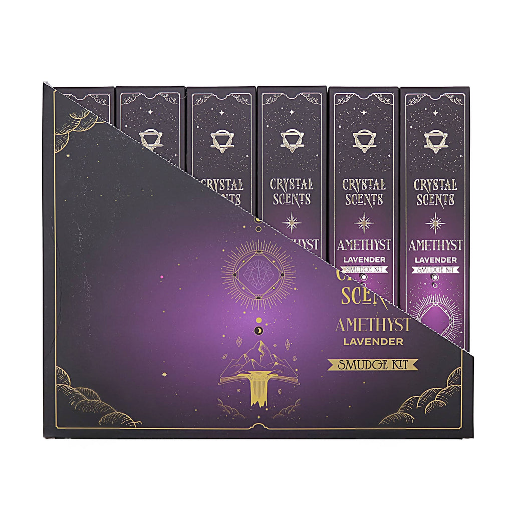 Incenso aroma Lavanda con AMETISTA