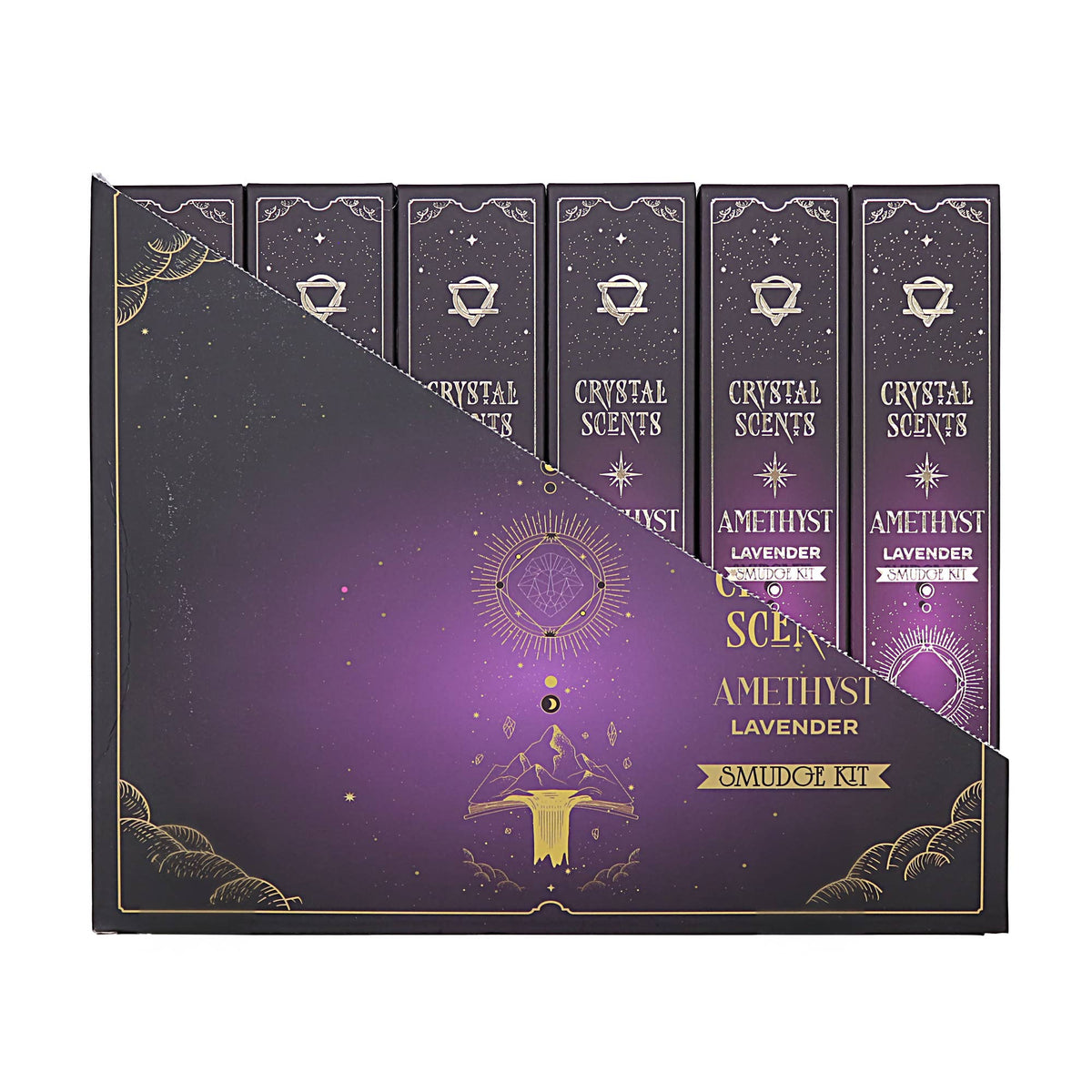 Incenso aroma Lavanda con AMETISTA