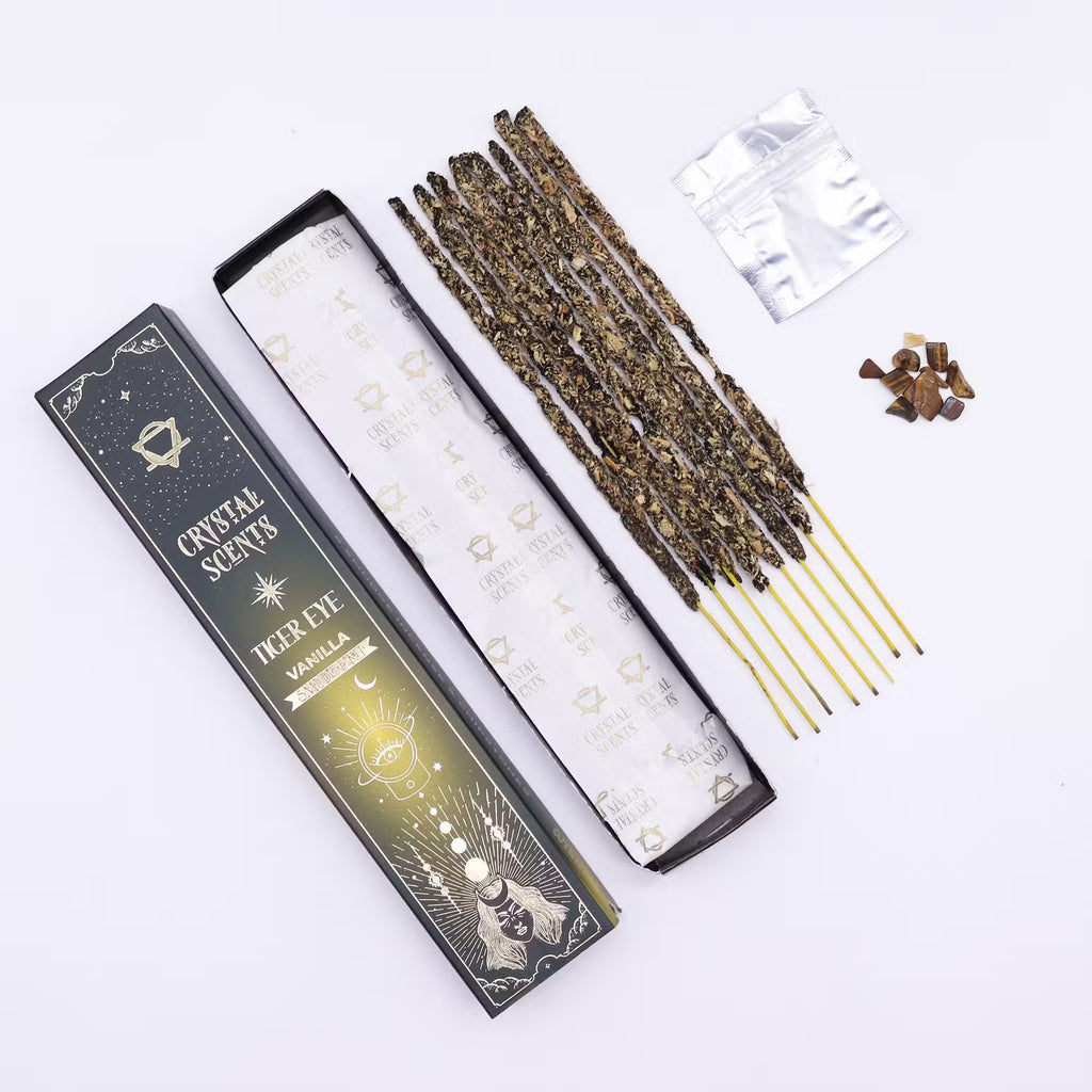 Incenso aroma Vaniglia con OCCHIO DI TIGRE